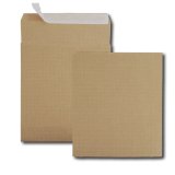 Pochettes à soufflets, 275 x 365 mm, kraft armé