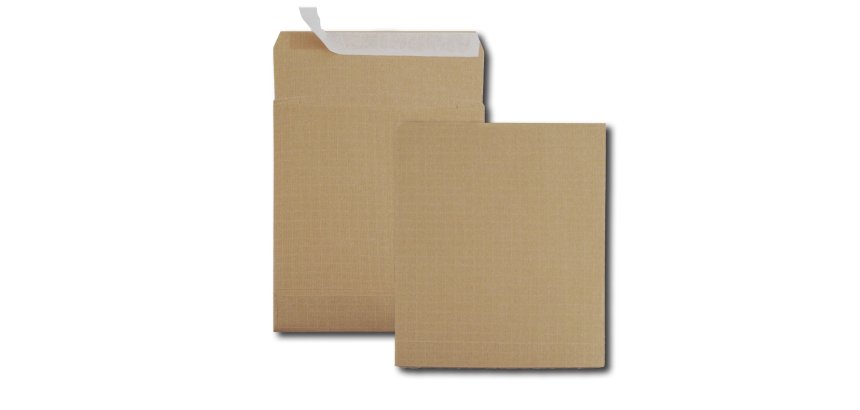 Pochette gpv kraft armé 120g 26 280x365mm soufflet 70mm paquet 50 unités
