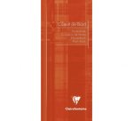 Carnet de bord enseignant piqué 8,5x20cm 32 pages Couleur aléatoire - Assortis