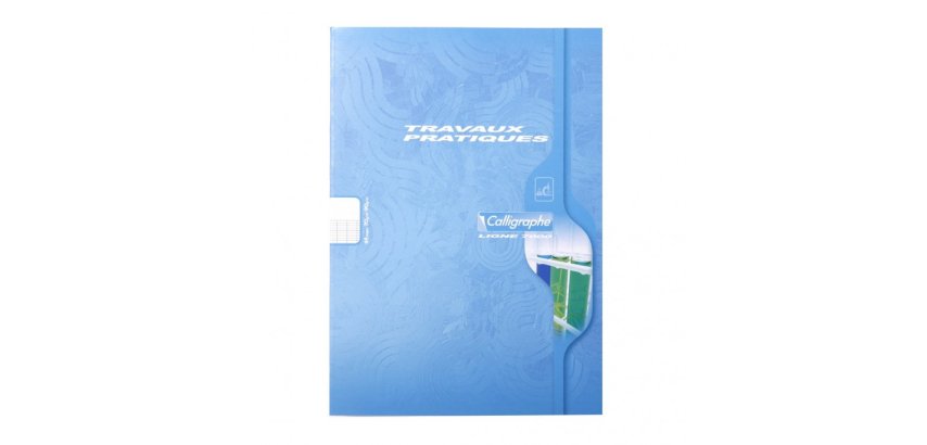 Cahier Travaux Pratiques piqué 7000 A4 64 pages grands carreaux 70 g + uni 90 g - Assortis