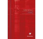 Cahier de bord enseignant piqué A4 60 pages 9 classes Couleur aléatoire - Assortis