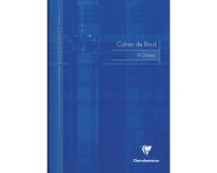 Cahier de bord enseignant piqué A4 60 pages 9 classes Couleur aléatoire - Assortis