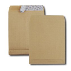 Pochettes à soufflets, C4, 229 x 324 mm, kraft armé
