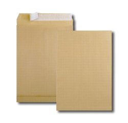 Pochette gpv kraft armé 120g e4 280x400mm soufflet 30mm boîte 250 unités