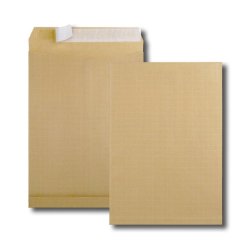 Pochettes à soufflets, E4, 280 x 400 mm, kraft armé