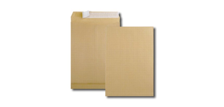 Pochette gpv kraft armé 120g e4 280x400mm soufflet 30mm boîte 250 unités