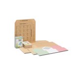 Enveloppe gpv bulles kraft c6 114x162mm 80g gommée patte triangulaire boîte 500 unités
