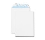 Pochette gpv économique adhésive vélin blanc 90g b5 176x250mm boîte 500 unités