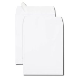Pochettes à soufflets, 24, 260 x 330 mm, velin blanc