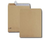 Pochette gpv kraft 120g 26 280x365mm soufflet 30mm anti-éclatement boîte 250 unités