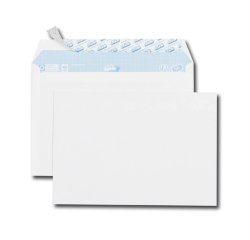 Enveloppe gpv économique vélin blanc 80g c5 162x229mm adhésive paquet 50 unités