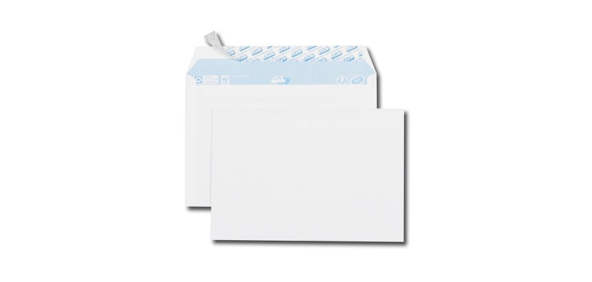 Enveloppe gpv économique vélin blanc 80g c5 162x229mm adhésive paquet 50 unités