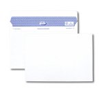 Enveloppe gpv c5 162x229mm 90g adhésive fermeture rapide sécurisée définitive blanche boîte 500 unités