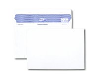 Enveloppe gpv c5 162x229mm 90g adhésive fermeture rapide sécurisée définitive blanche boîte 500 unités