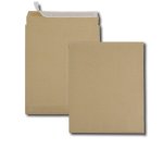 Pochettes à soufflets, E4, 340 x 465 mm, kraft armé brun
