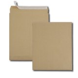 Paquet de 50 pochettes kraft armé brun 34x46 5cm