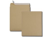 Pochettes à soufflets, E4, 340 x 465 mm, kraft armé brun