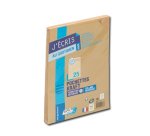 Pochette kraft gpv adhésive économique c5 162x229mm 85g sachet 25 unités
