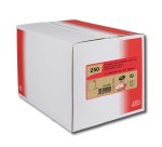 Pochette gpv kraft 120g 24 260x330mm soufflet 30mm anti-éclatement boîte 250 unités