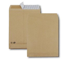 Pochette gpv kraft 120g 24 260x330mm soufflet 30mm anti-éclatement boîte 250 unités