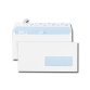 Boîte de 500 enveloppes DL 110x220mm Blanches auto-adhésives fenêtre 35x100 90g
