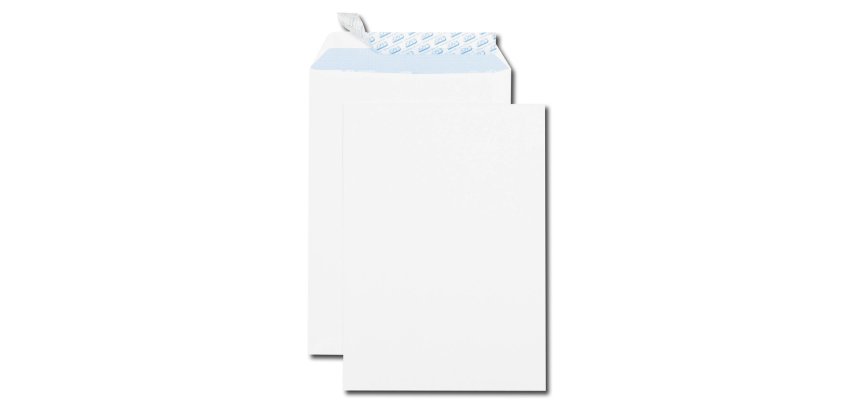 Pochette gpv everyday adhési ve vélin blanc 90g c4 229x324mm boîte 250 unités