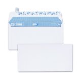 Boîte de 200 enveloppes DL 110x220mm 100g Blanches auto-adhésives PEFC