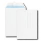 Paquet de 10 pochettes vélin Blanc fond Gris 90g auto-adhésives format C5 162x229mm référence 6628