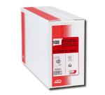 Pochettes à soufflets, C4 229 x 324 mm, kraft armé blanc