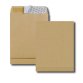 Paquet de 5 pochettes kraft brun auto-adhésif, format C4 229x324mm soufflet 30mm 120g