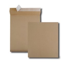 Boîte de 250 pochettes kraft armé à soufflets 340c465mm