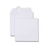 Boîte de 500 enveloppes carrées Blanches 220 x 220 mm 120 g auto-adhésives 4754