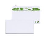Enveloppe gpv dl bande de protection 80g recycles       110x220 blanche boite de 200