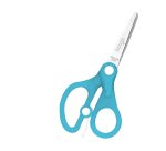 Ciseaux wonday pti'fut  13cm lames acier inox bouts ronds  anneaux asymetriques