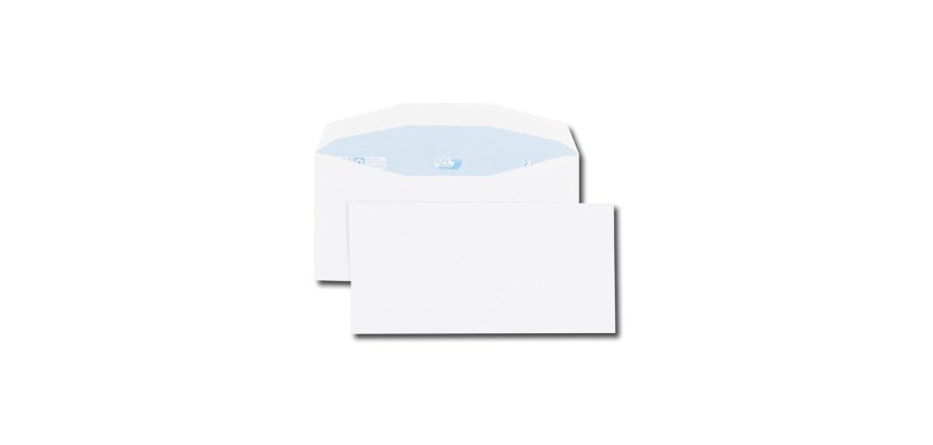 Enveloppe gpv multimachine 114x229mm 80g gommée boîte 1000 unités