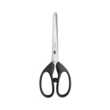Ciseaux Electron 17 cm lame inox, bouts ronds - Version droitiers sous blister