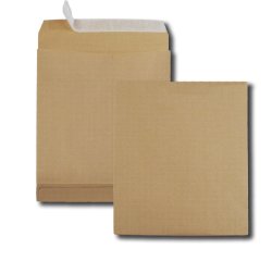 Pochette gpv kraft armé 120g 26 280x365mm soufflet 50mm paquet 50 unités