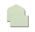 Enveloppe gpv election recyclee 90x140mm 80g patte   triangulaire non gommee vert  boite 500 unites