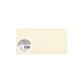 Paquet de 25 cartes 210g POLLEN 10,6x21,3cm. Coloris Ivoire