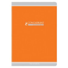 Cahier de devoirs, agrafé, 21x29,7 cm, 96p, 90g, Seyès, couverture carte assortis 4 couleurs