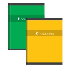 Cahier broché Conquérant 24 x 32 cm grands carreaux 192 pages