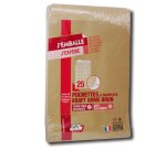 Pochettes à soufflets, 26, 275 x 365 mm, kraft armé