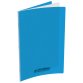 Cahier Conquerant classique agrafe 170x220 60p 90g seyes polypro bleu