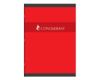 Cahier piqué conquérant sept couverture offset a4+ 24x32cm 192 pages 70g séyès