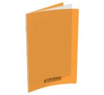 Cahier Conquerant Classique Agrafe 170X220 32P 90G Seyes Polypro Orange