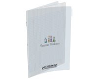 Cahier travaux pratiques Conquérant Classique piqûre 24 x 32 cm grands carreaux 48 pages