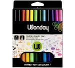 Feutre MIN'O, pointe fine, étui carton de 12