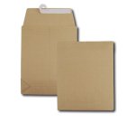 Pochettes à soufflets, 280 x 410 mm, kraft armé, brun