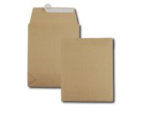 Pochettes à soufflets, 280 x 410 mm, kraft armé, brun