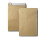 Pochette gpv kraft armé 120g 24 260x330mm soufflet 50mm paquet 50 unités